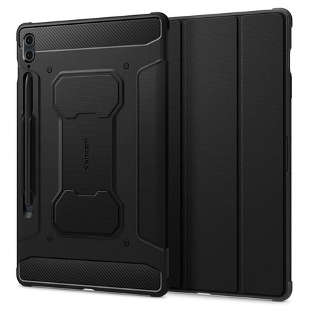 Spigen Rugged Armor Pro - pouzdro pro Samsung Galaxy Tab S9 FE+ 12,4" (černé)