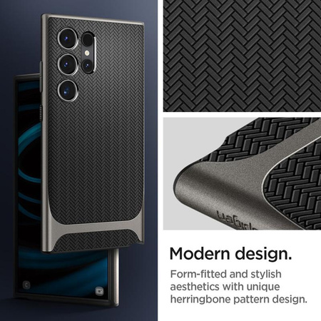 Spigen Neo Hybrid - tok Samsung Galaxy S24 Ultra (Gunmetal)
