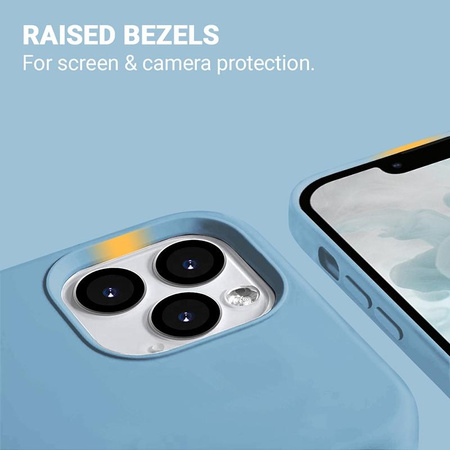 Crong Color Cover - Coque pour iPhone 13 (bleu)