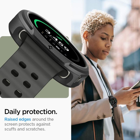 Spigen Liquid Air – Hülle für Samsung Galaxy Watch 8 Classic 46 mm (Matte Black)