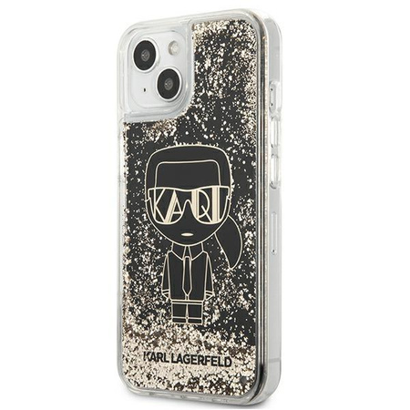 Karl Lagerfeld Liquid Glitter Gatsby - iPhone 13 mini case