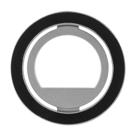 Guess MagSafe Ring Stand Rhinestone - Magnetischer Fingerhalter für Handy mit Standfunktion (Silber)