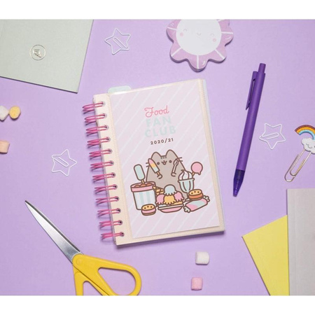 Pusheen - Kalendarz / planner szkolny 2020/2021 z kolekcji Foodie