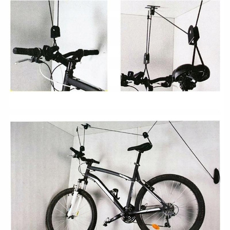Deckenfahrradträger für Garagen, Dunlop-Fahrradlift, Hakenhalter