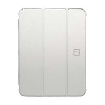 Tucano Satin Case - tok iPad 11" (2025) / iPad 10.9" (2022) mágneses és állványos tok Apple Pencil tartóval (ezüst)