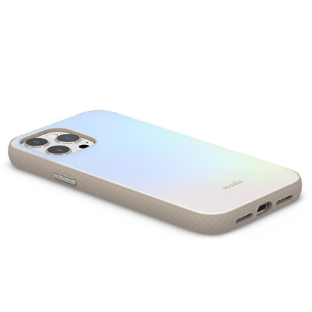 Moshi iGlaze Slim Hardshell Case - pouzdro pro iPhone 13 Pro Max (systém SnapTo) (Astral Silver)