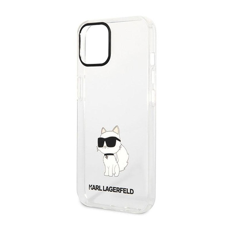 Karl Lagerfeld IML NFT Choupette - pouzdro pro iPhone 12 / iPhone 12 Pro (průhledné)