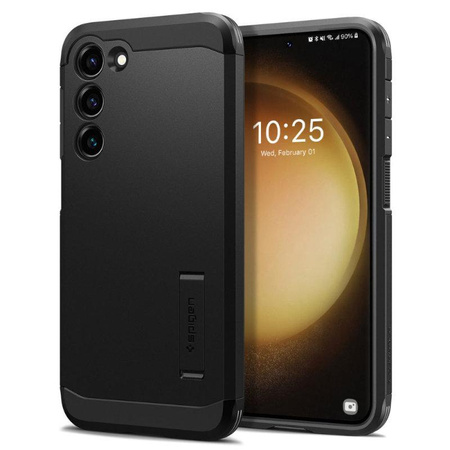 Spigen Tough Armor - Gehäuse für Samsung Galaxy S23 (Schwarz)