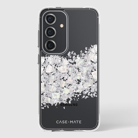 Case-Mate Karat - Étui pour Samsung Galaxy S24 décoré de nacre (A Touch of Pearl)