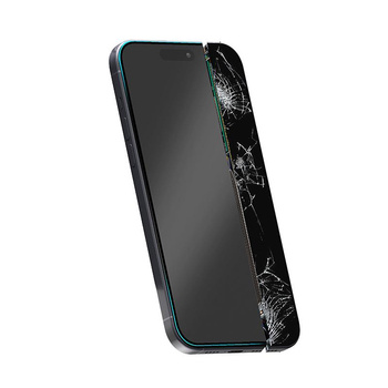 Crong Nano Glass - Törhetetlen hibrid üveg iPhone 15 Pro Max készülékhez