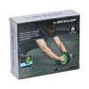 Dunlop - One-wheeled roller for training abdominal muscles (green)