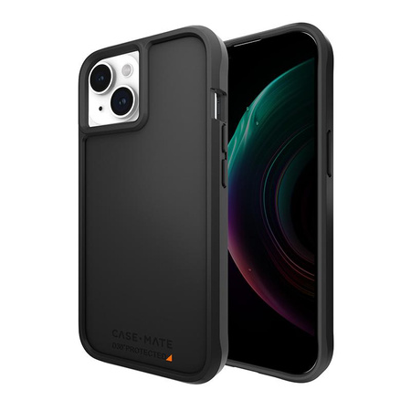 Case-Mate Ultra Tough Plus D3O MagSafe - Schutzhülle für iPhone 15 / iPhone 14 / iPhone 13 (Schwarz)