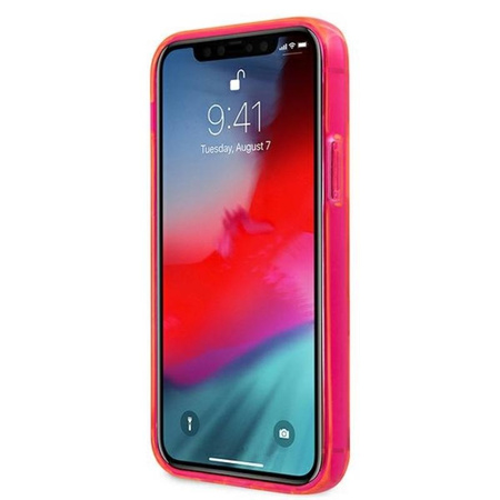 Karl Lagerfeld Choupette Head - iPhone 12 Pro Max tok (Fluo Pink)