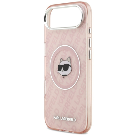 Karl Lagerfeld IML Choupette Head Logo MagSafe - Case iPhone Air (Pink)