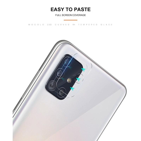 Mocolo Camera Lens - Védőüveg a Samsung Galaxy A71 fényképezőgép lencséjére