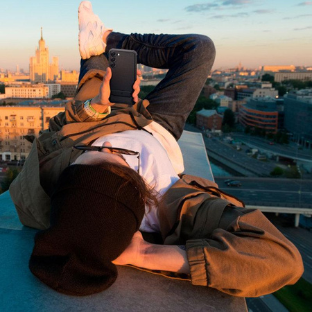 Spigen Rugged Armor - Hülle für Samsung Galaxy S23 (Mattschwarz)