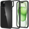 Spigen Ultra Hybrid - Coque pour iPhone 15 Plus (Noir mat)