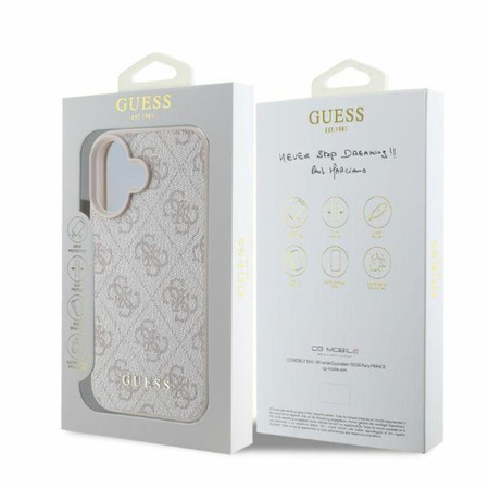 Guess 4G Classic - Hülle iPhone 16 (rosa)