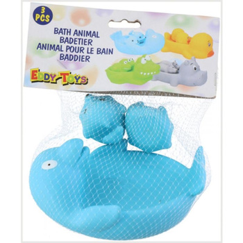 Eddy Toys - Sada hraček do vany 3 ks (Seal)