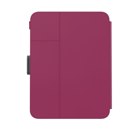 Speck Balance Folio - iPad mini 6 (2021) tok MICROBAN bevonattal (Very Berry Red Slate Grey)