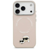 Karl Lagerfeld Karl & Choupette Pins MagSafe - Case for iPhone 17 Pro (pink)