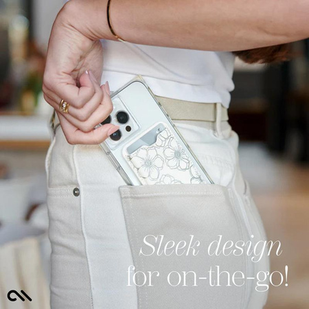 Case-Mate Magnetic Card Holder MagSafe - Magnetische Brieftasche (Floral Gems)