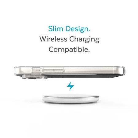 Speck Gemshell - Etui iPhone 14 Plus z powłoką MICROBAN (Clear)