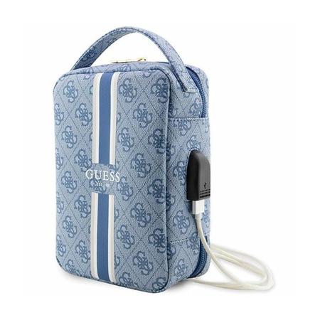 Guess 4G Printed Stripes Travel Universal Bag - Zubehör-Organizer (blau)