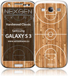 Nexgen Skins - Samsung GALAXY S III 3D hatású tok bőrkészlet (Hardwood Classic 3D)