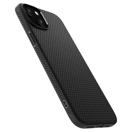 Spigen Liquid Air - Schutzhülle für iPhone 15 Plus (Mattschwarz)