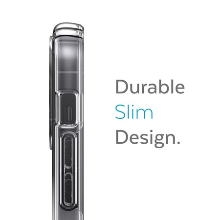 Speck Presidio Perfect-Clear + Ombre - Etui iPhone 13 Pro Max /  iPhone 12 Pro Max z powłoką MICROBAN (Clear/Atmosphere Fade)