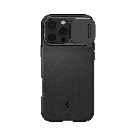 Spigen Optik Armor Mag MagSafe - Étui pour iPhone 16 Pro (Noir)