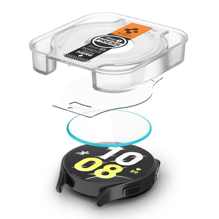 Spigen GLAS.TR EZ FIT 2-Pack - Tvrzené sklo pro Samsung Galaxy Watch 6 44 mm (2 ks)
