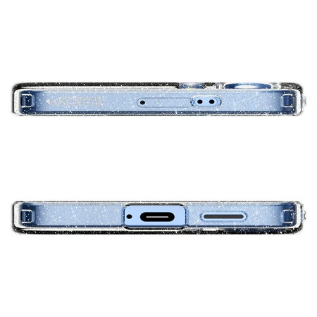 Spigen Liquid Crystal Glitter - Etui pour Samsung Galaxy S25+ (Transparent)