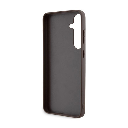 Guess 4G Triangle Metal Logo - Samsung Galaxy S24+ Case (white)