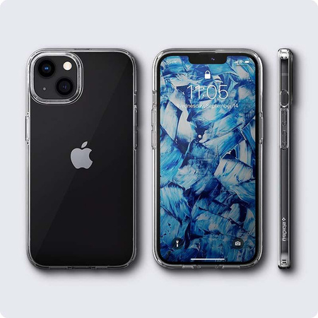 Spigen Liquid Crystal - Hülle für iPhone 13 Mini (Transparent)