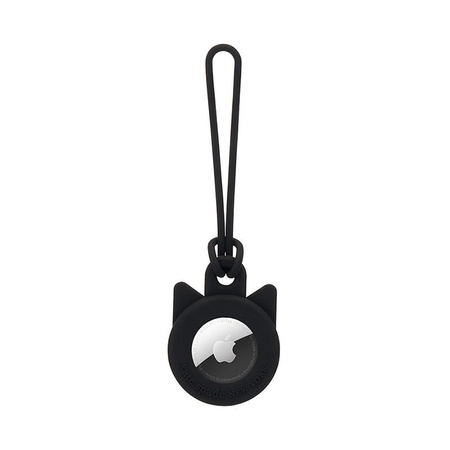 Kate Spade New York Holder - Ochranné pouzdro s přívěskem pro Apple AirTag (Black Cat)