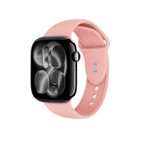 Crong Liquid - Armband für Apple Watch 38/40/41/42mm (lachsfarben)