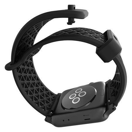 Catalyst Sport Band - Elasztikus szíj Apple Watch 38/40/41 mm-es órához (Stealth Black)