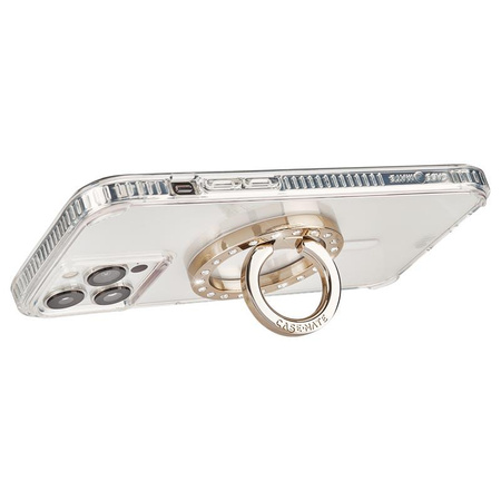 Magnetický stojánek na prsteny Case-Mate - MagSafe držák na prst s funkcí stojánku (Champagne Crystal)