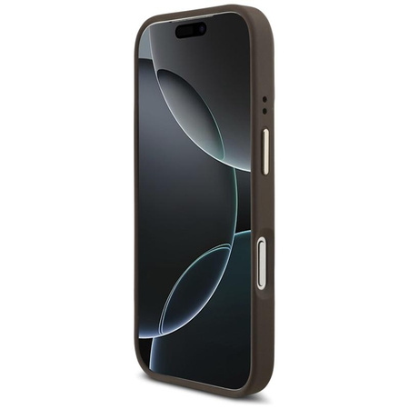 Guess Bundle Pack MagSafe 4G - Hüllen- + MagSafe-Geldbörsen-Set für iPhone 17 Pro (Braun)