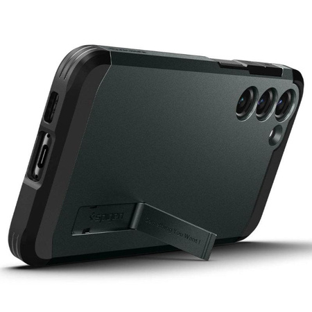 Spigen Tough Armor - tok Samsung Galaxy S23 (mélységzöld)