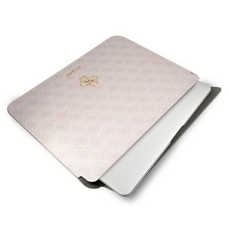 Guess 4G Big Metal Logo Computerhülle - 13" Notebooktasche (rosa)