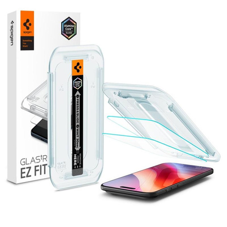 SZKŁO HARTOWANE DO IPHONE AIR SPIGEN Z RAMKĄ SZYBKA OCHRONNA NA EKRAN 2 SZT