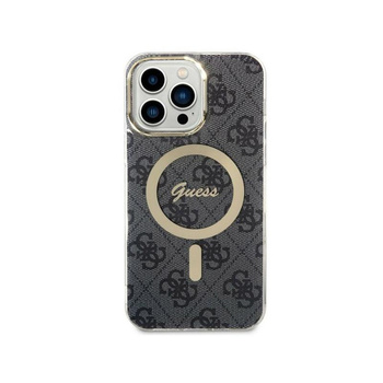 Guess 4G MagSafe - Samsung Galaxy S23 Ultra tok (fekete)