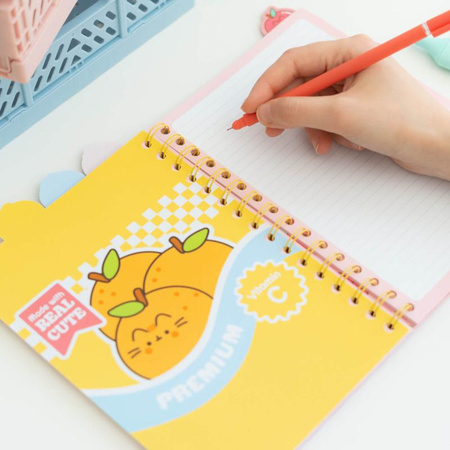 Pusheen - Quaderno A5 / Quaderno della collezione Fruits