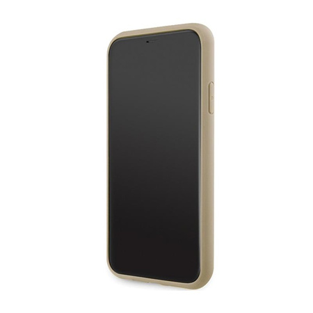 Guess Glitter Script Big 4G - iPhone 11 tok (arany)