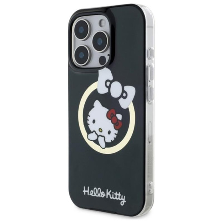 Hello Kitty IML Fun Bow MagSafe - Étui pour iPhone 16 Pro (noir)