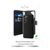 PURO Geldbörse abnehmbar - 2-in-1 Hülle für Samsung Galaxy S23+ (schwarz)