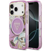 ETUI DO IPHONE 17 PRO do MAGSAFE GUESS KWIATY ORYGINALNE ELEGANCKIE MODNE